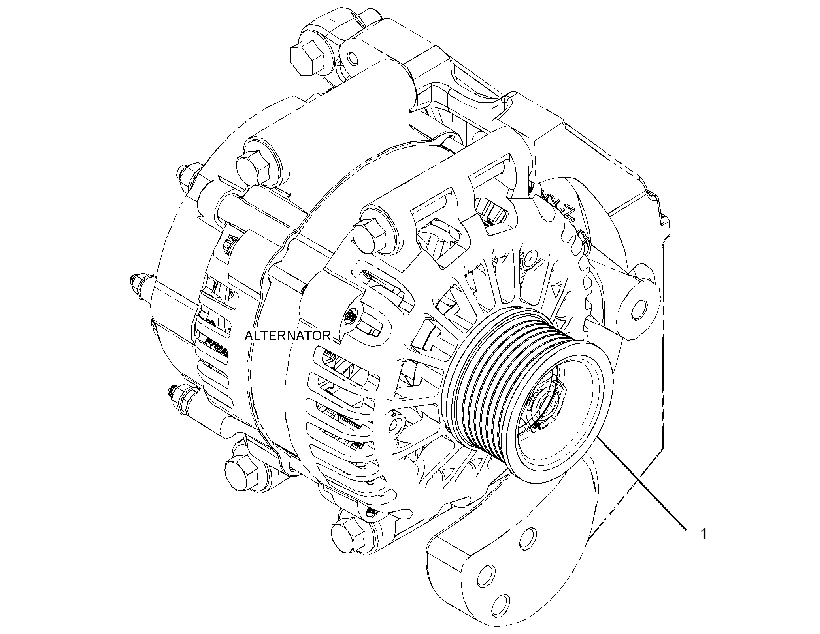PULLEY GP-ALTERNATOR 3506265 CAT