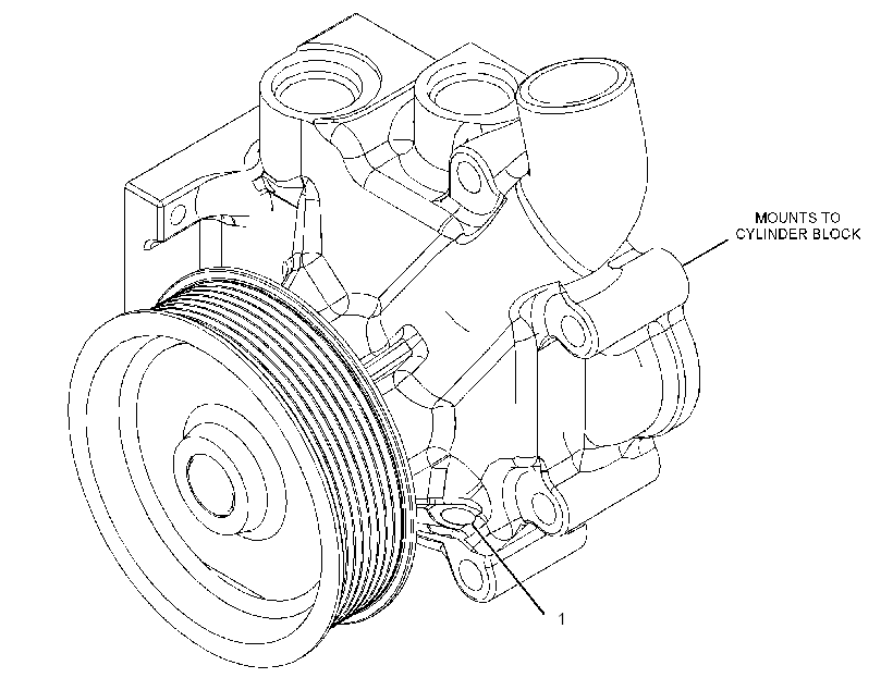 PUMP AS-WATER 3522138 CAT