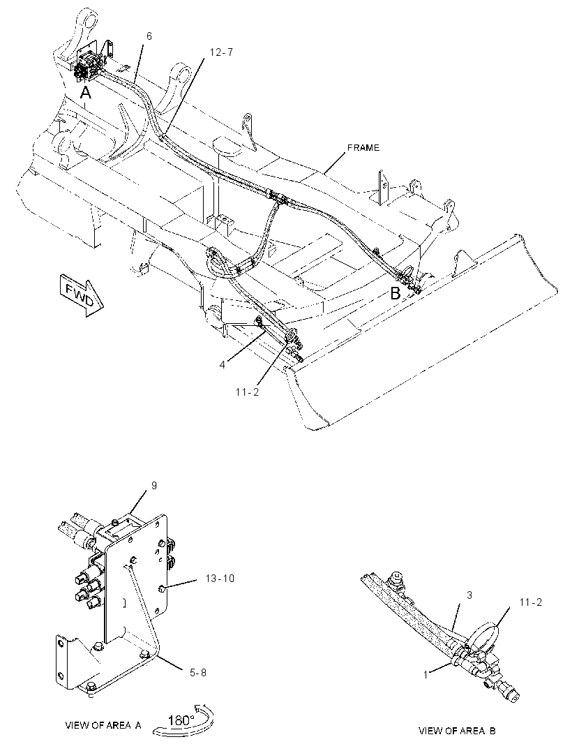 LINES GP-BLADE CYLINDER 3675473 CAT