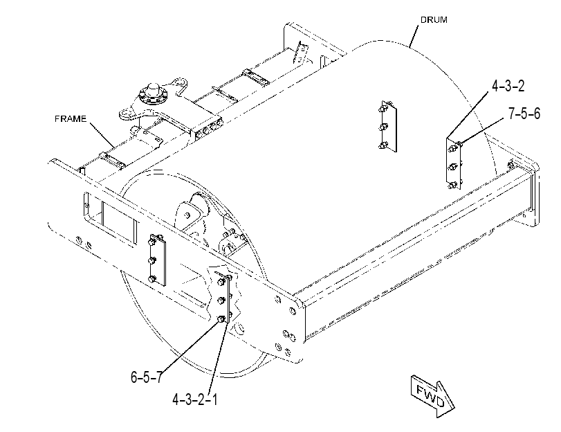 INSTALLATION GP-DRUM 3562065 CAT