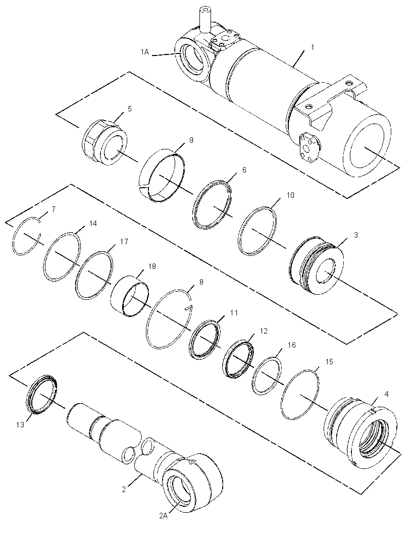 CYLINDER GP-BLADE 3494110 CAT