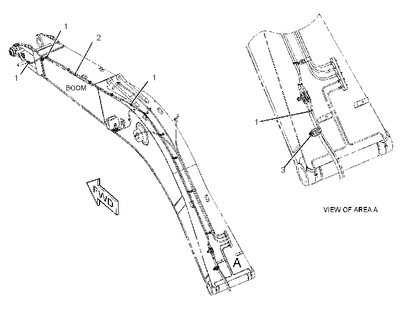 WIRING GP-BOOM 2757072 CAT