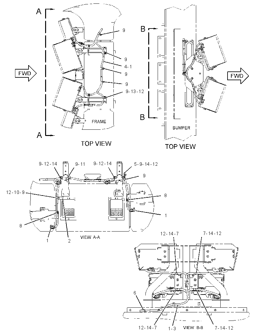 WIRING GP-OBJECT DETECTION 3594262 CAT