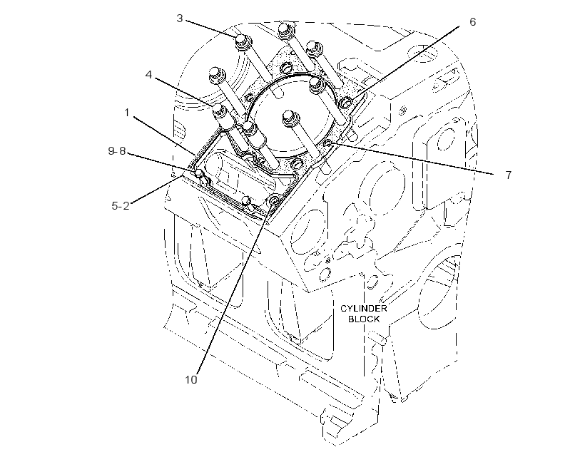 SPACER GP-BLOCK 3718707 CAT