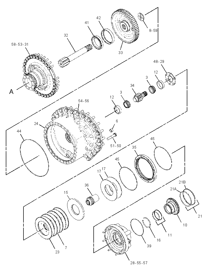 FINAL DRIVE & BRAKE GP 3170679 CAT