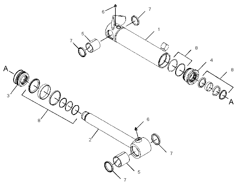CYLINDER GP-GRAPPLE 3680192 CAT
