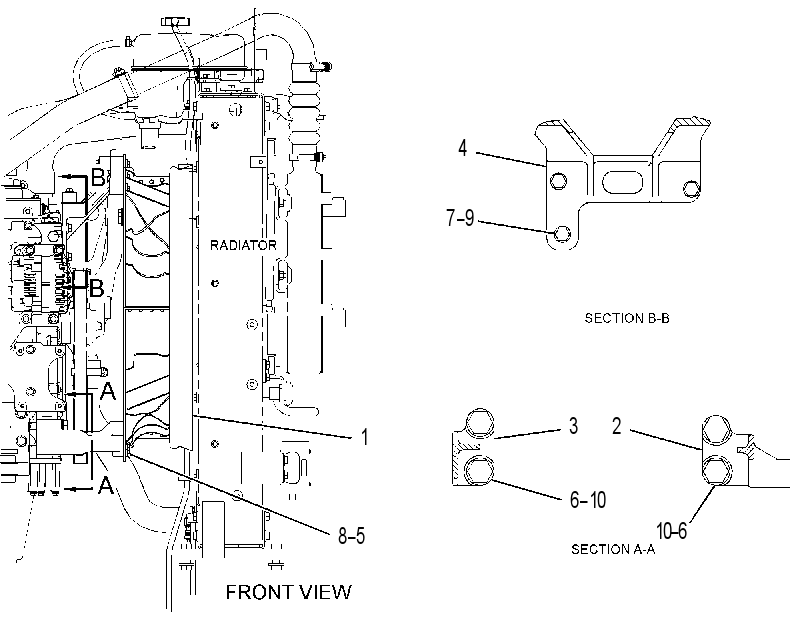 FAN SHROUD & MOUNTING GP 3506835 CAT