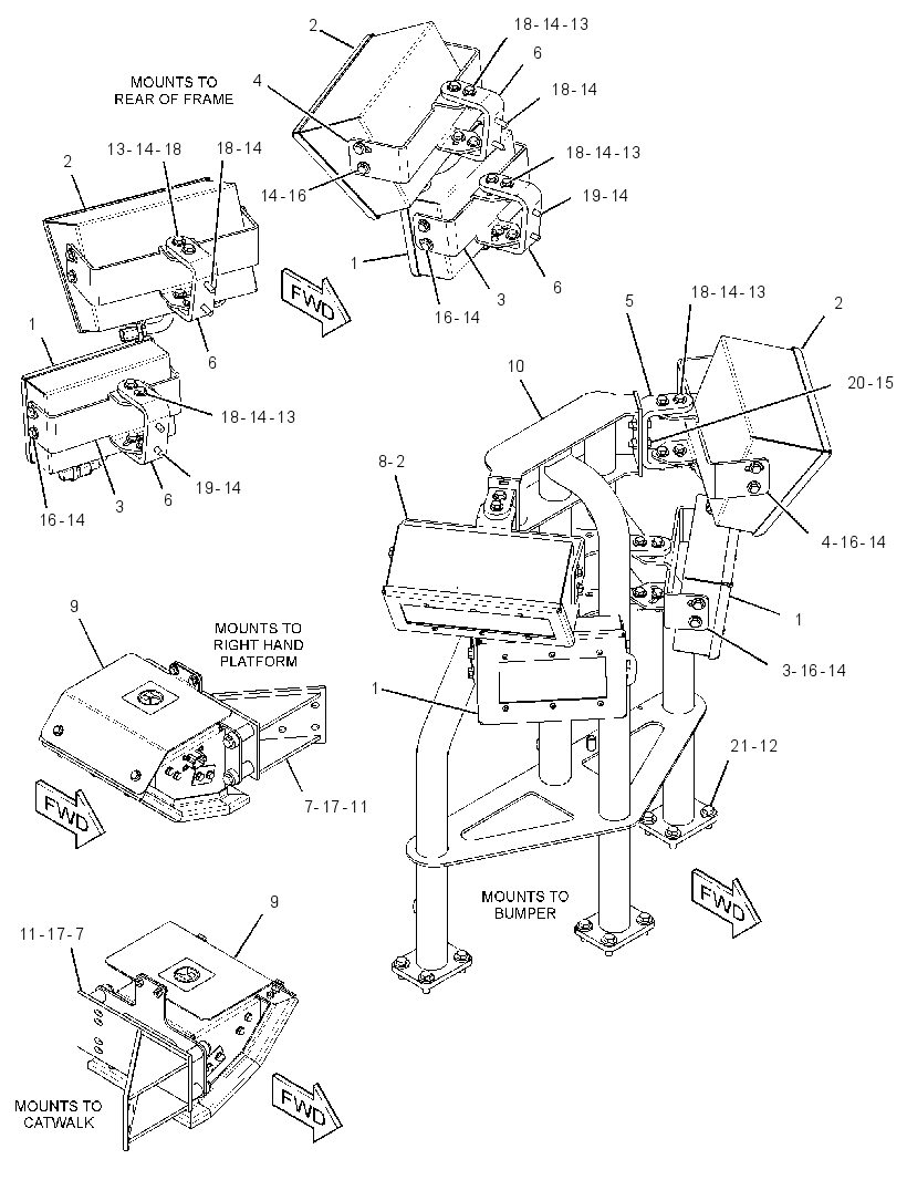 BOX & MTG GP-OBJECT DETECTION 3680127 CAT