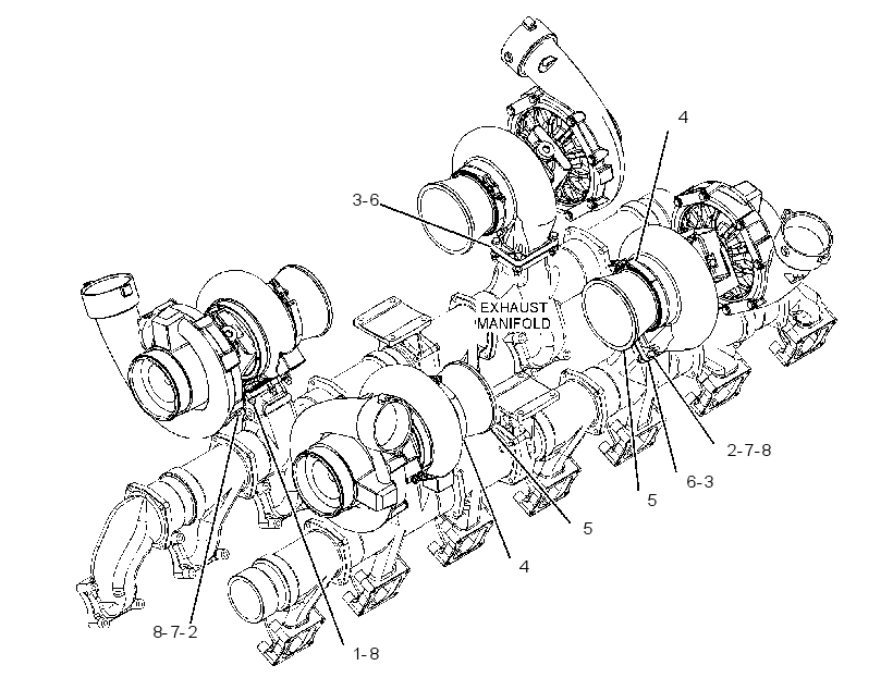 Турбокомпрессор 3483317 CAT