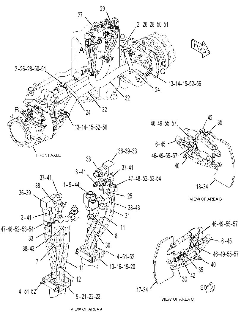 LINES GP-ALL WHEEL DRIVE 3090770 CAT
