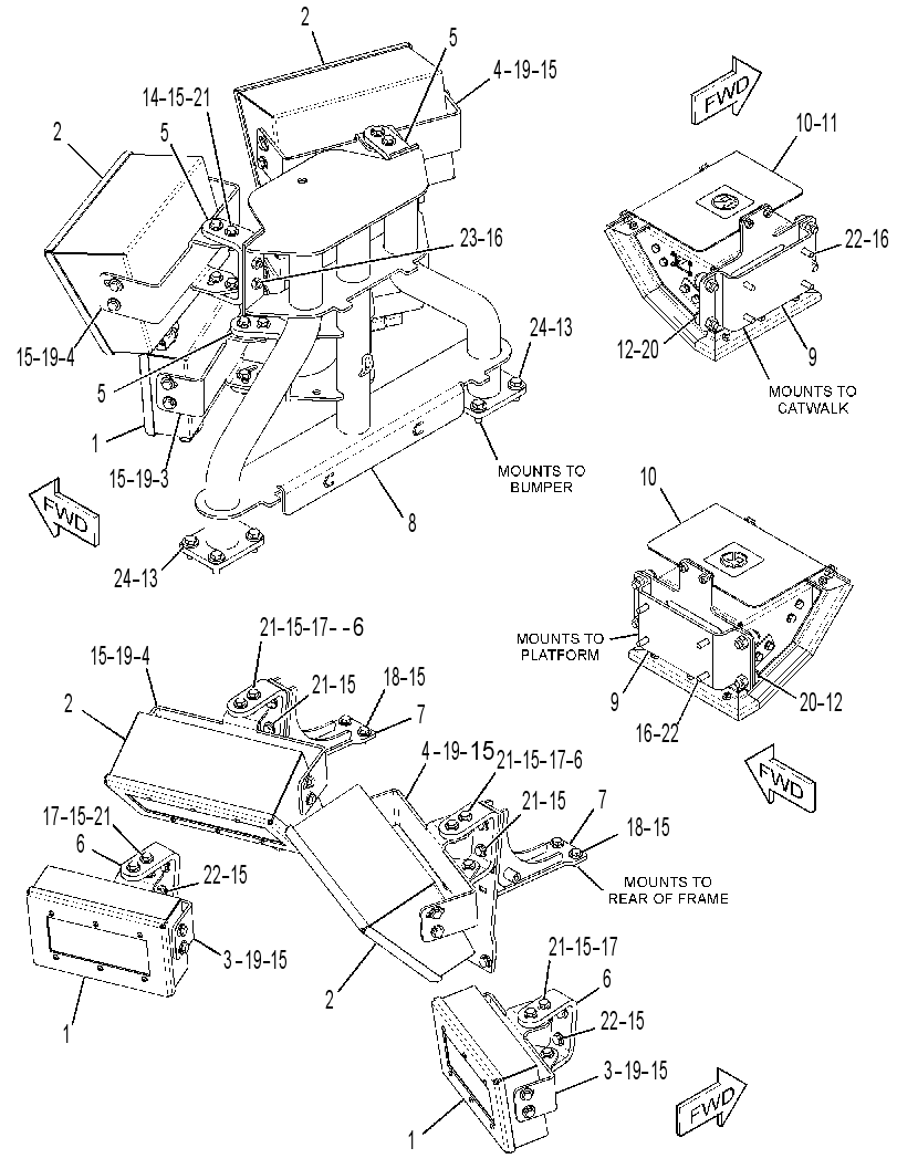 BOX & MTG GP-OBJECT DETECTION 3206857 CAT