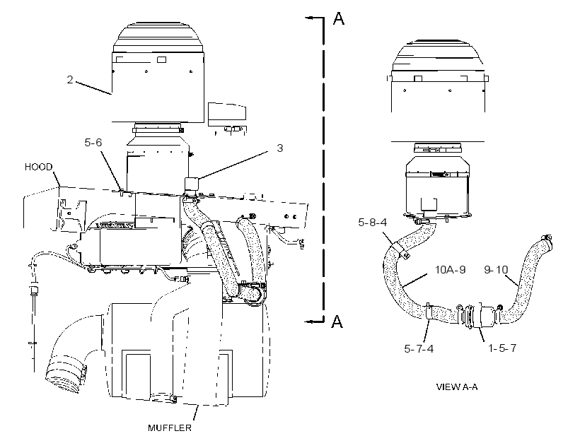 PRECLEANER AR 3584054 CAT