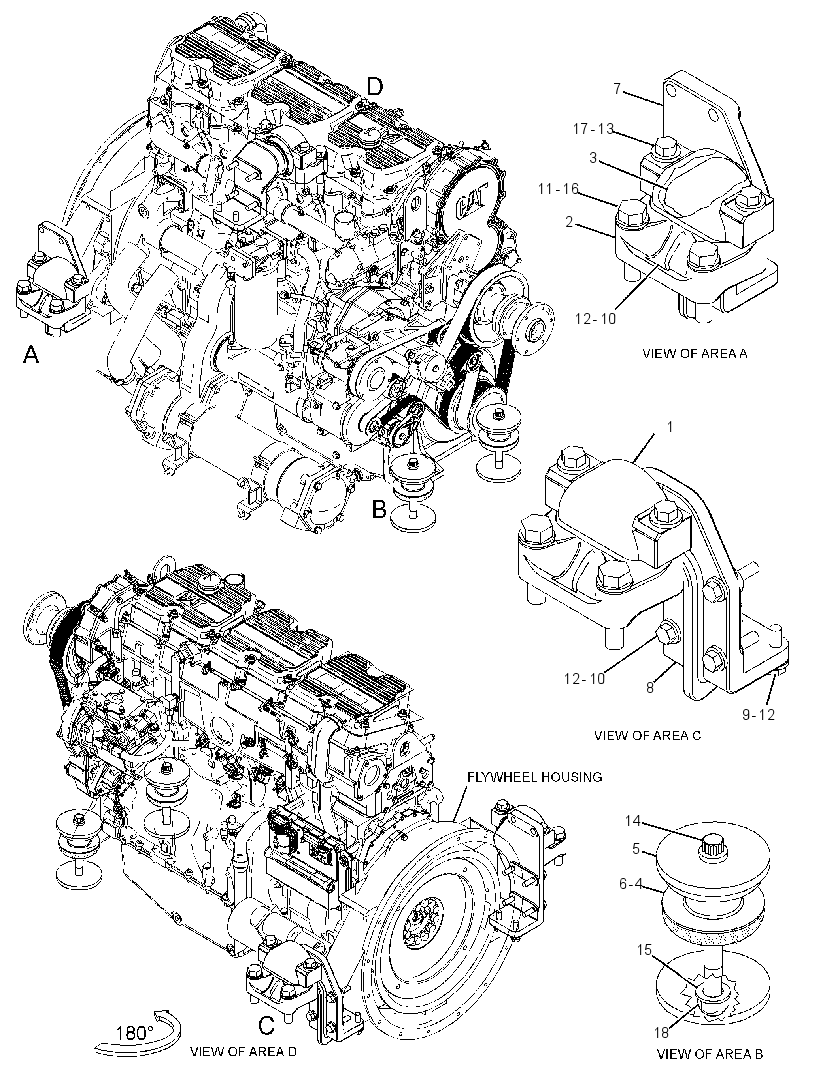 SUPPORT GP-ENGINE & XMSN 2943379 CAT