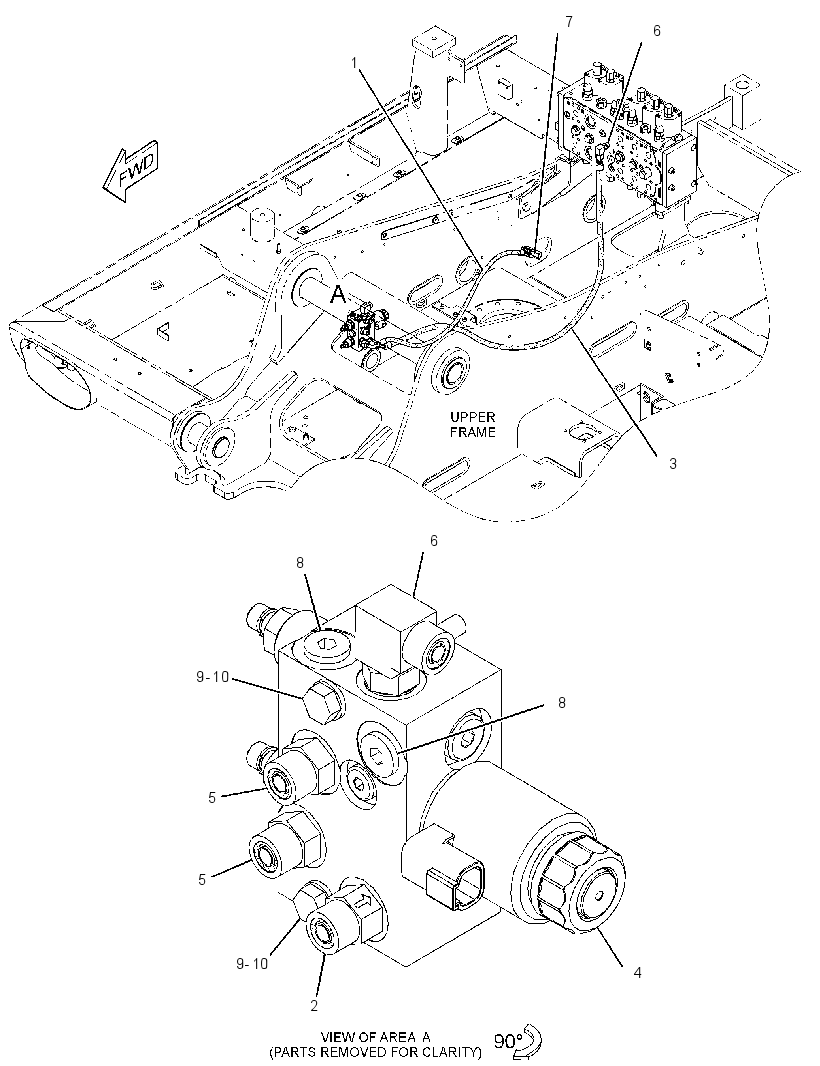VALVE & LINES GP-CONTROL 3400259 CAT