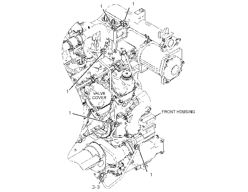 FASTENER GP-FUEL LINES 3838572 CAT