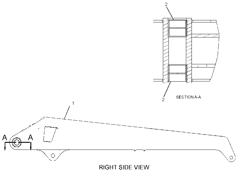 STICK & BEARING AS 3767986 CAT