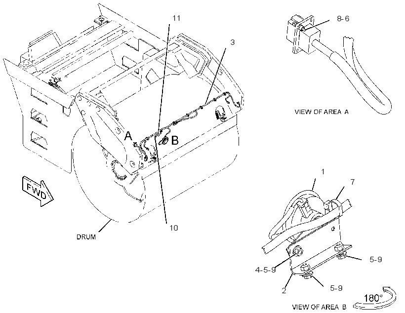 WIRING GP-BUMPER 2987320 CAT