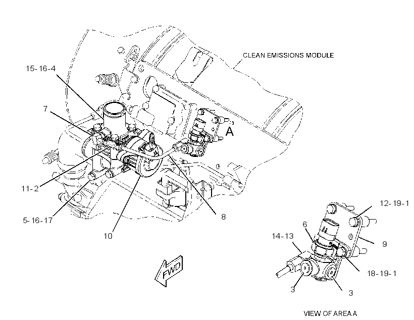 VALVE & MTG GP-AIR CONTROL 3580041 CAT