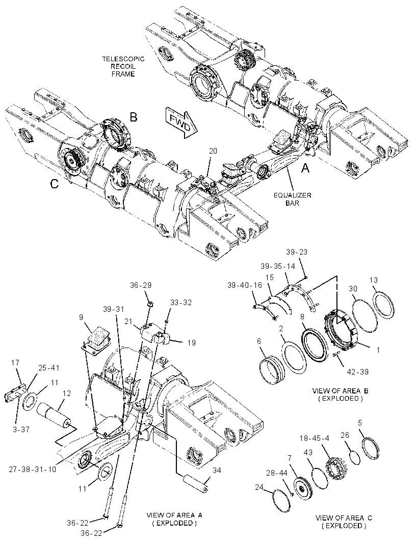 MOUNTING GP-ROLLER FRAME 3807427 CAT