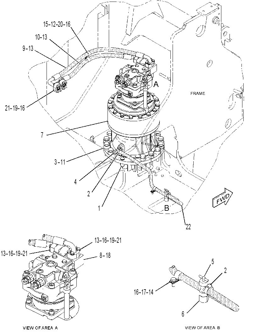 DRIVE AR-SWING 3398310 CAT