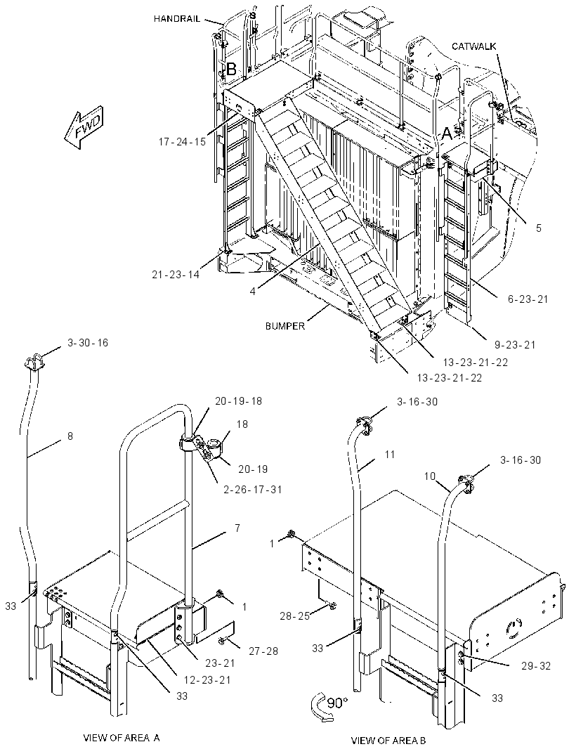 STAIRWAY GP 3664850 CAT