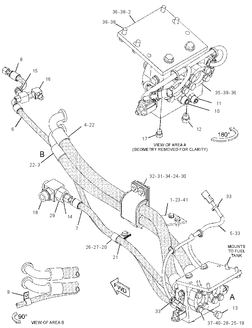 LINES GP-WINCH 3536079 CAT