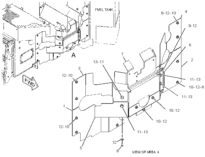 GUARD GP-HITCH & STEERING 3773490 CAT