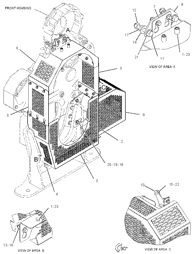 GUARD GP-PULLEY 3678403 CAT