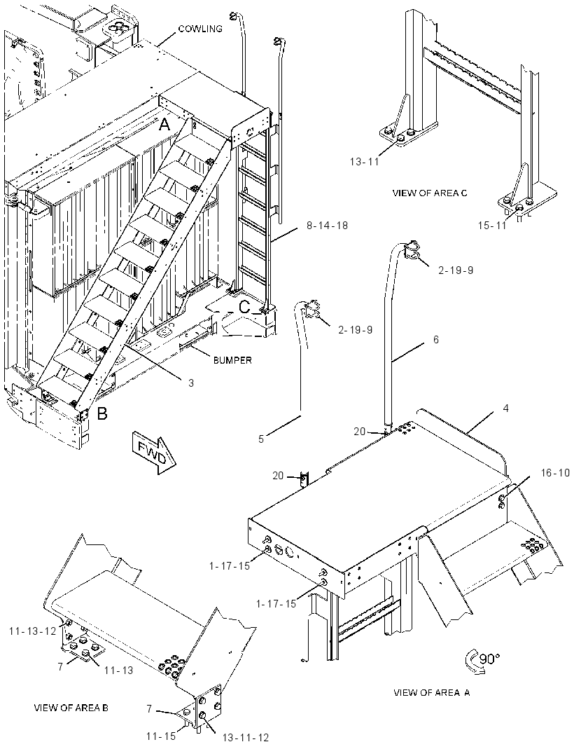 STAIRWAY GP 3604825 CAT