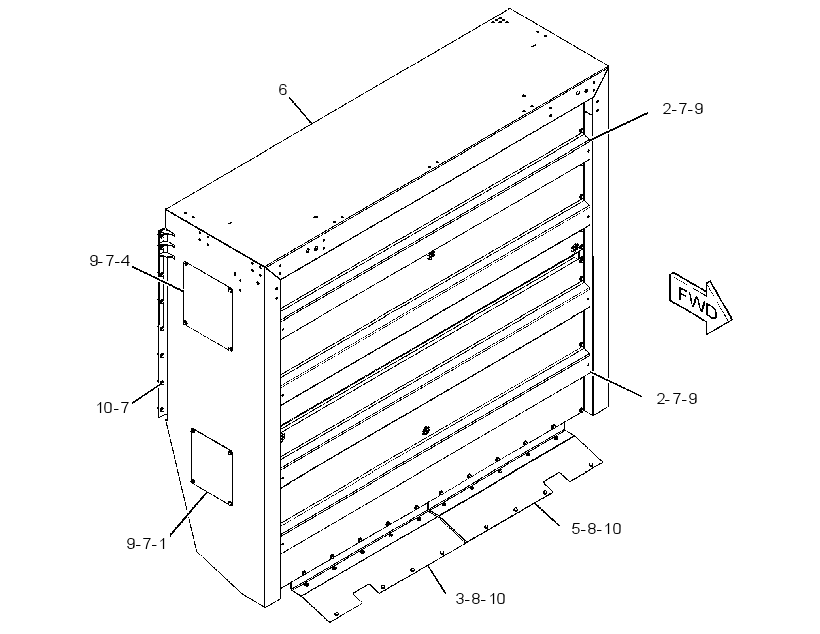 COWLING GP 3716129 CAT