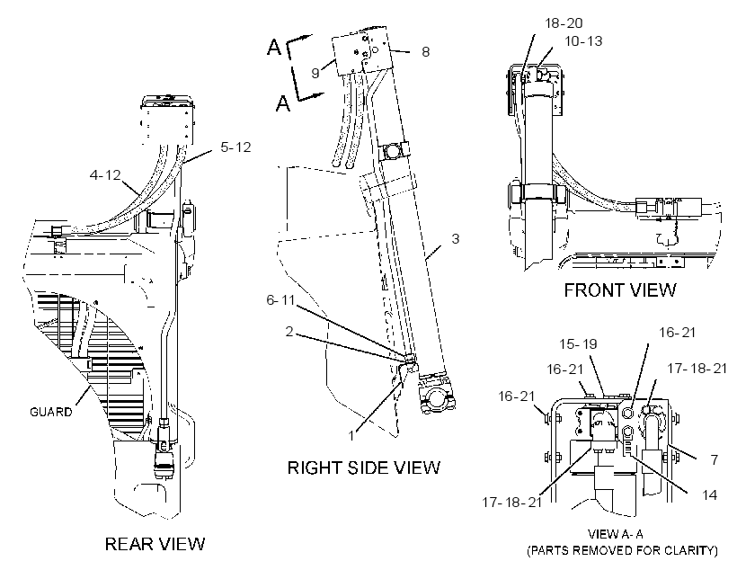 CYLINDER & LINES GP-LIFT 3786857 CAT