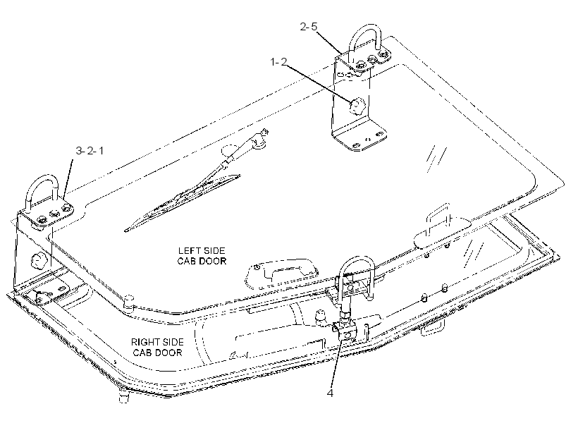SUPPORT GP-DOOR 3315325 CAT