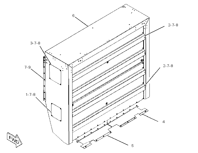 COWLING GP 3615130 CAT