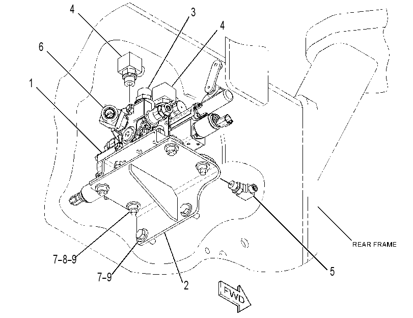 VALVE & MTG GP-BLADE 3576254 CAT