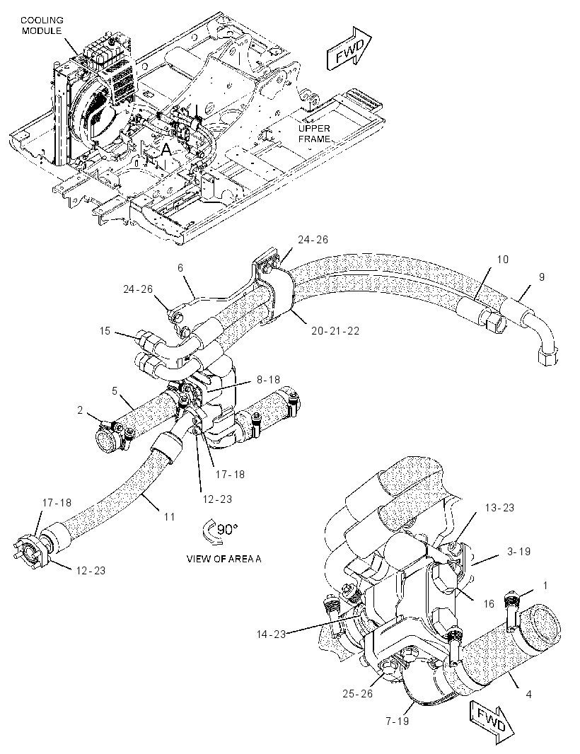 LINES GP-CONTROL 3481219 CAT