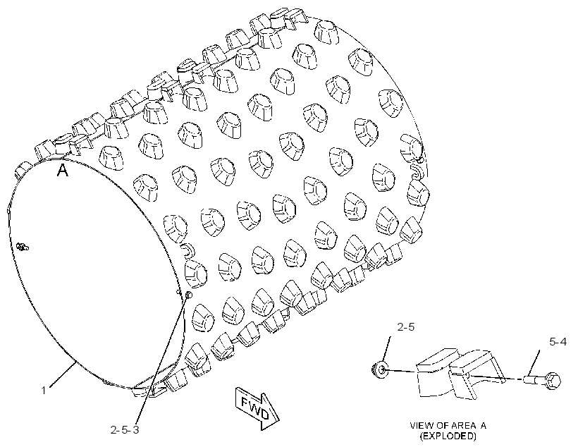 SHELL GP-PADDED 3609870 CAT