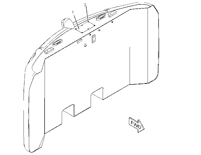 COUNTERWEIGHT AS 3692334 CAT