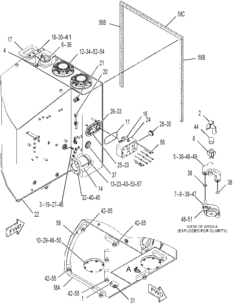 TANK GP-HYDRAULIC & FUEL 3398296 CAT