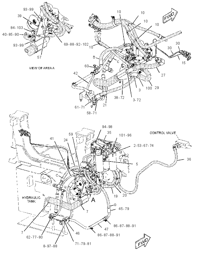 LINES GP-WINCH 3589957 CAT