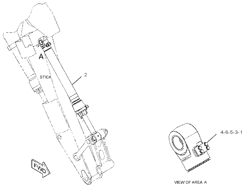 CYLINDER & MTG GP-SAW 3818651 CAT