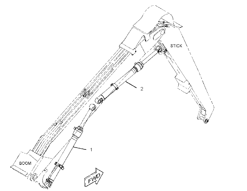 CYLINDER AR-HYDRAULIC 3767991 CAT