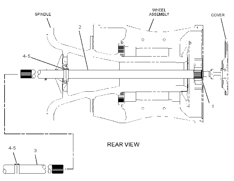 AXLE & MOUNTING GP 3288491 CAT