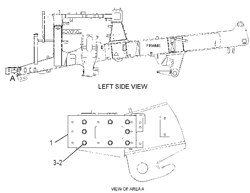 SPACER GP-STAIRWAY 3620222 CAT