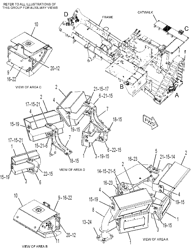 BOX & MTG GP-OBJECT DETECTION 3632241 CAT