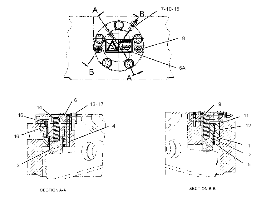 CYLINDER GP-BRAKE RELEASE 3618553 CAT
