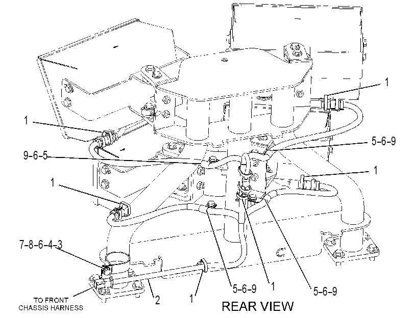 WIRING GP-OBJECT DETECTION 3628898 CAT