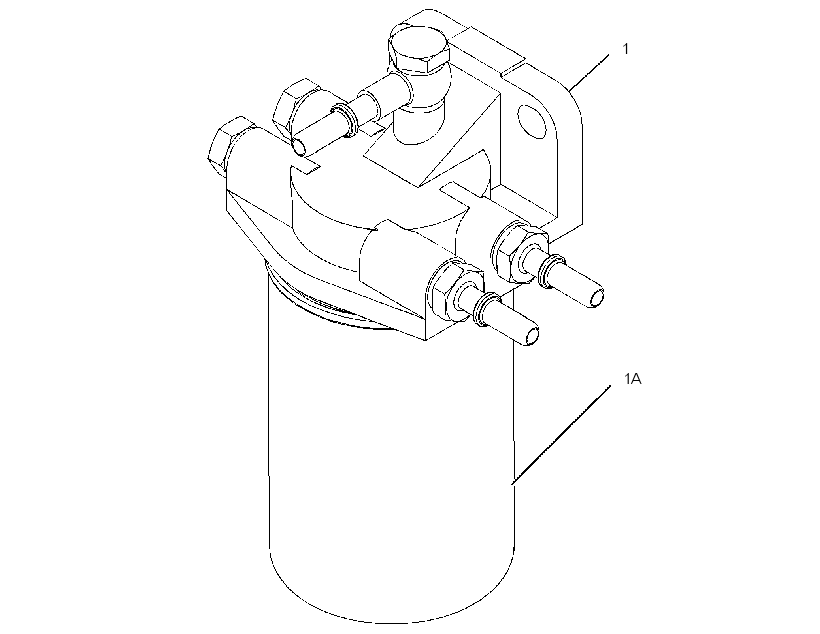 FILTER GP-SECONDARY FUEL 2801394 CAT