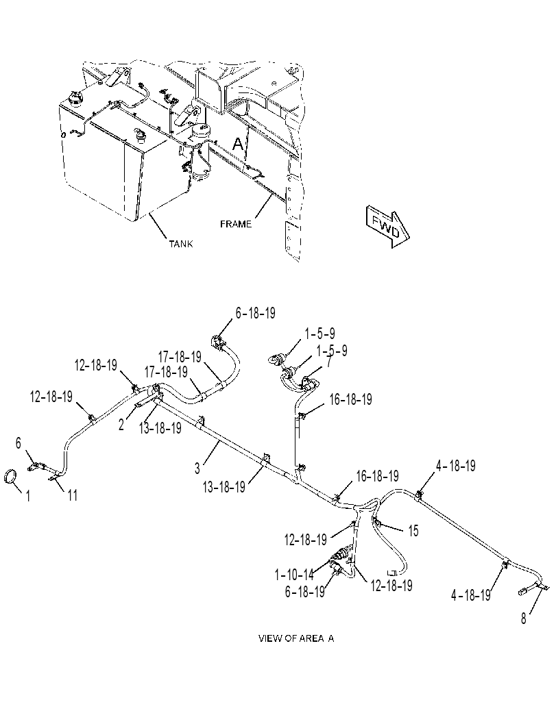 WIRING GP-HYDRAULIC TANK 3579551 CAT