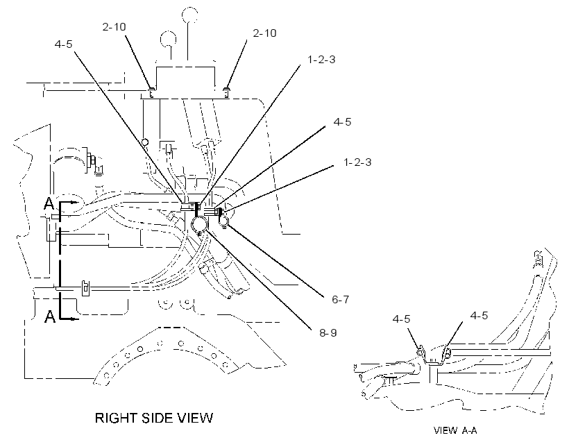 FASTENER GP-HYDRAULIC LINES 1341247 CAT