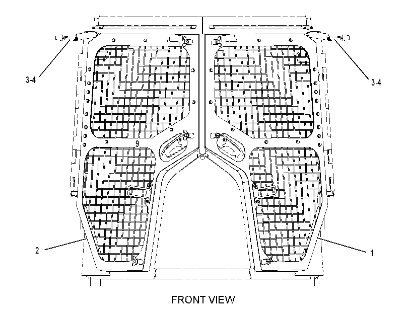 SCREEN GP-CAB 3051438 CAT